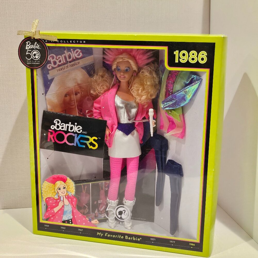 NEW UNOPENED 1986 50 year anniversary Barbie